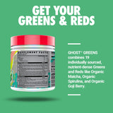 GHOST Greens Guava Berry flavour scoop with powder