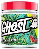 GHOST Greens Guava Berry flavour supplement tub front view