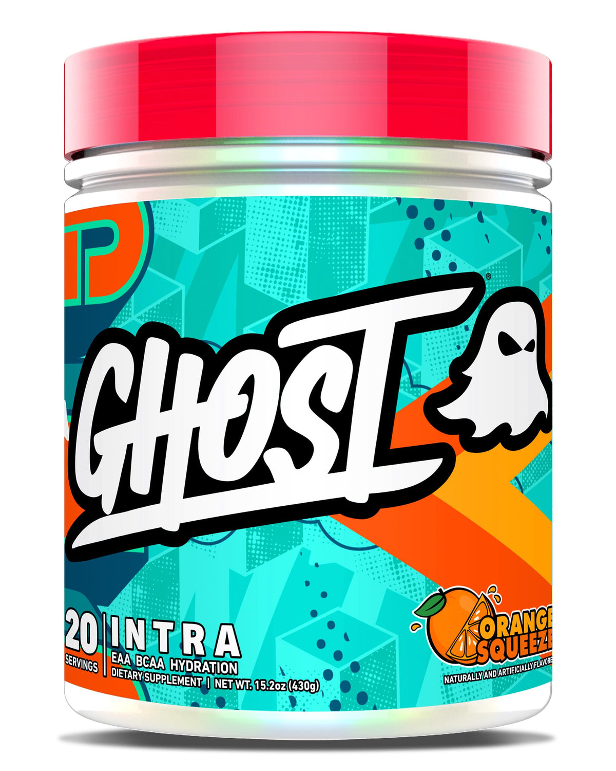 GHOST Intra BCAAs 430g container front view