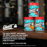 GHOST Intra BCAAs 430g container on a fitness mat
