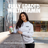 GHOST Multivitamin side view showing label