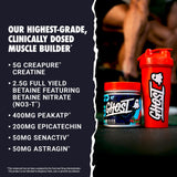 GHOST Size Creatine Powder Cherry Limeade side view