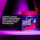 GHOST Sleep Supplement container on a table