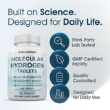 Gi.Da.Culture Molecular Hydrogen Water Tablets side view