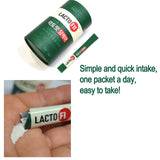 GIANANO Prebiotic Supplement stick pack opened with powder
