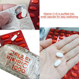 GIANANO Vitamin C & D Tablets in a lifestyle setting outdoors
