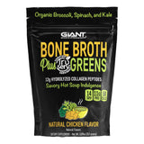 Giant Sports International Bone Broth Plus Greens 252g front view