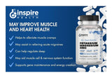 GINSPIRE NUTRITION Potassium Magnesium Zinc Supplement 90 Capsules opened