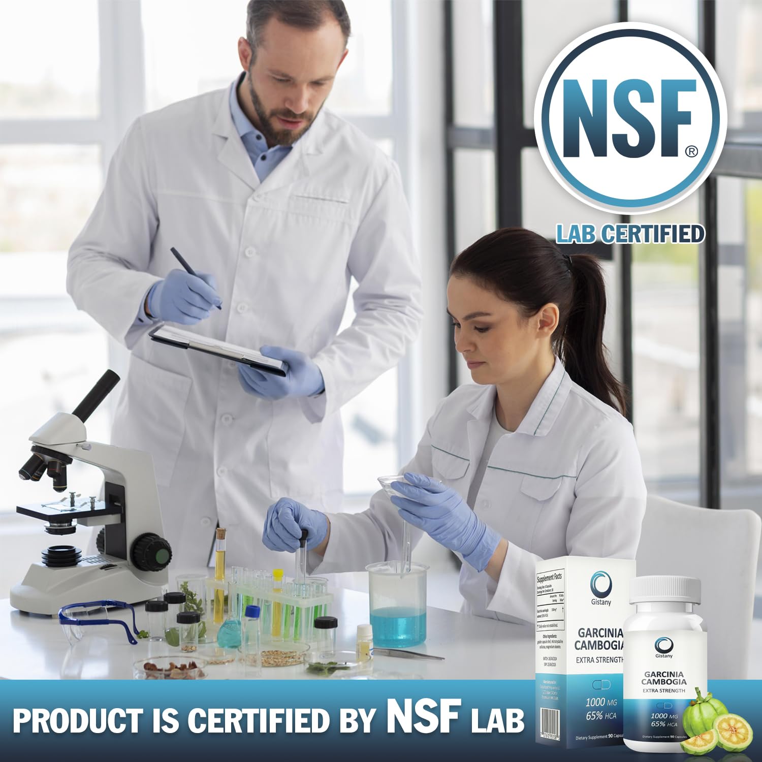 Gistany Garcinia Cambogia supplement packaging