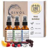 GIVOL Elderberry Liquid Spray bottle side view