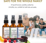 GIVOL Elderberry Liquid Spray with a measuring spoon