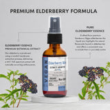 GIVOL Liquid Elderberry Spray 300mg back view
