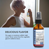 GIVOL Liquid Elderberry Spray 300mg ingredients close-up