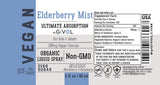 GIVOL Liquid Elderberry Spray 300mg mist application