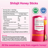 Glabrskise Shilajit Honey Sticks individual stick close-up