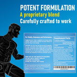 GLADTON Pirate Horny Goat Weed Supplement capsule close-up