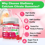GlaGmrry Calcium Citrate Gummies on a kitchen counter