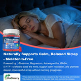 GlaGmrry L-Theanine Gummies natural strawberry flavour