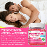 GlaGmrry Magnesium L-Threonate Gummies on a kitchen counter