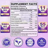 GlaGmrry N-Acetyl Cysteine Gummies close-up
