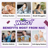 GlaGmrry N-Acetyl Cysteine Gummies in hand