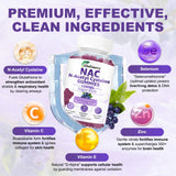 GlaGmrry N-Acetyl Cysteine Gummies packaging