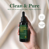Global Healing Calcium Disodium 28g supplement label close-up