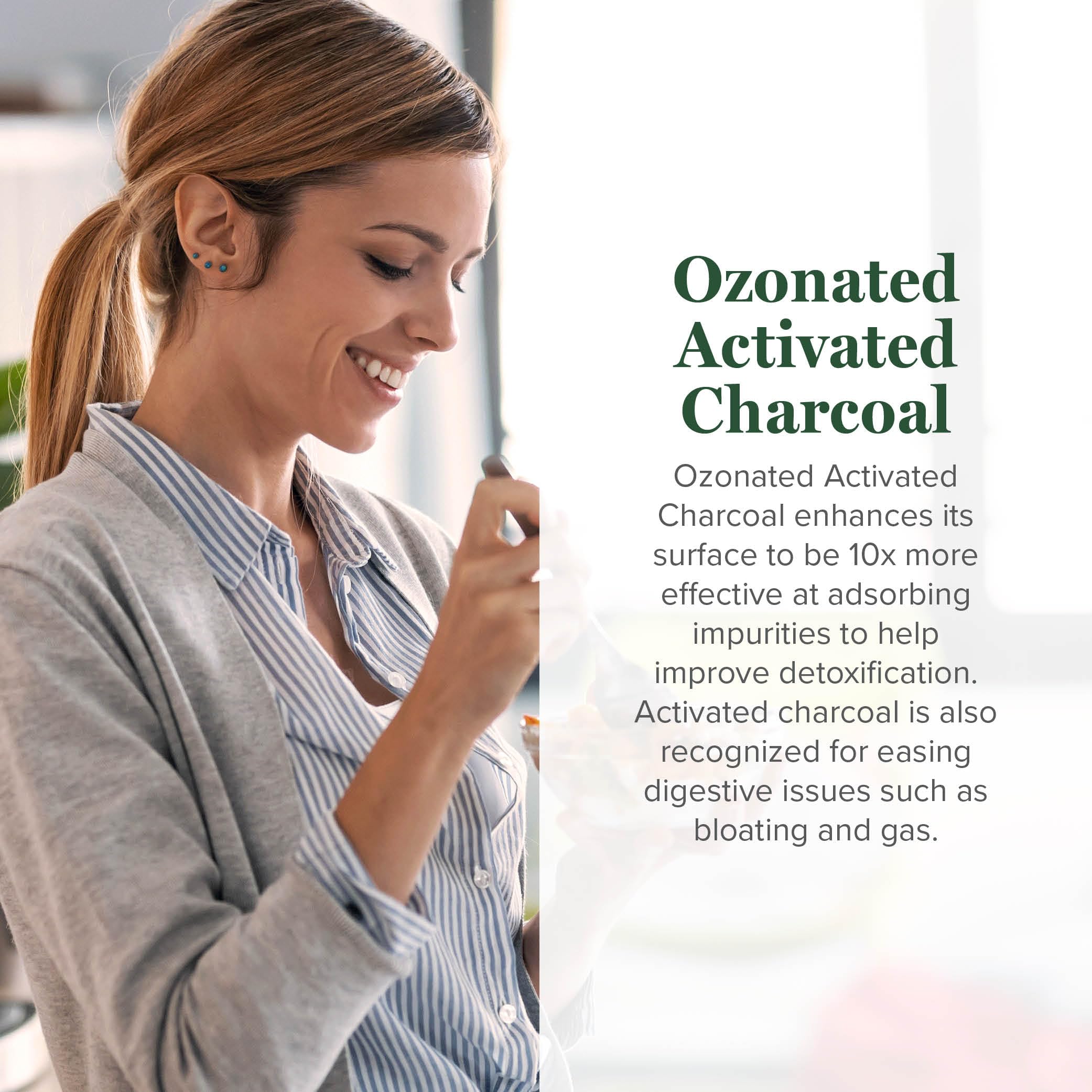 Global Healing Center Activated Charcoal Tablets packaging