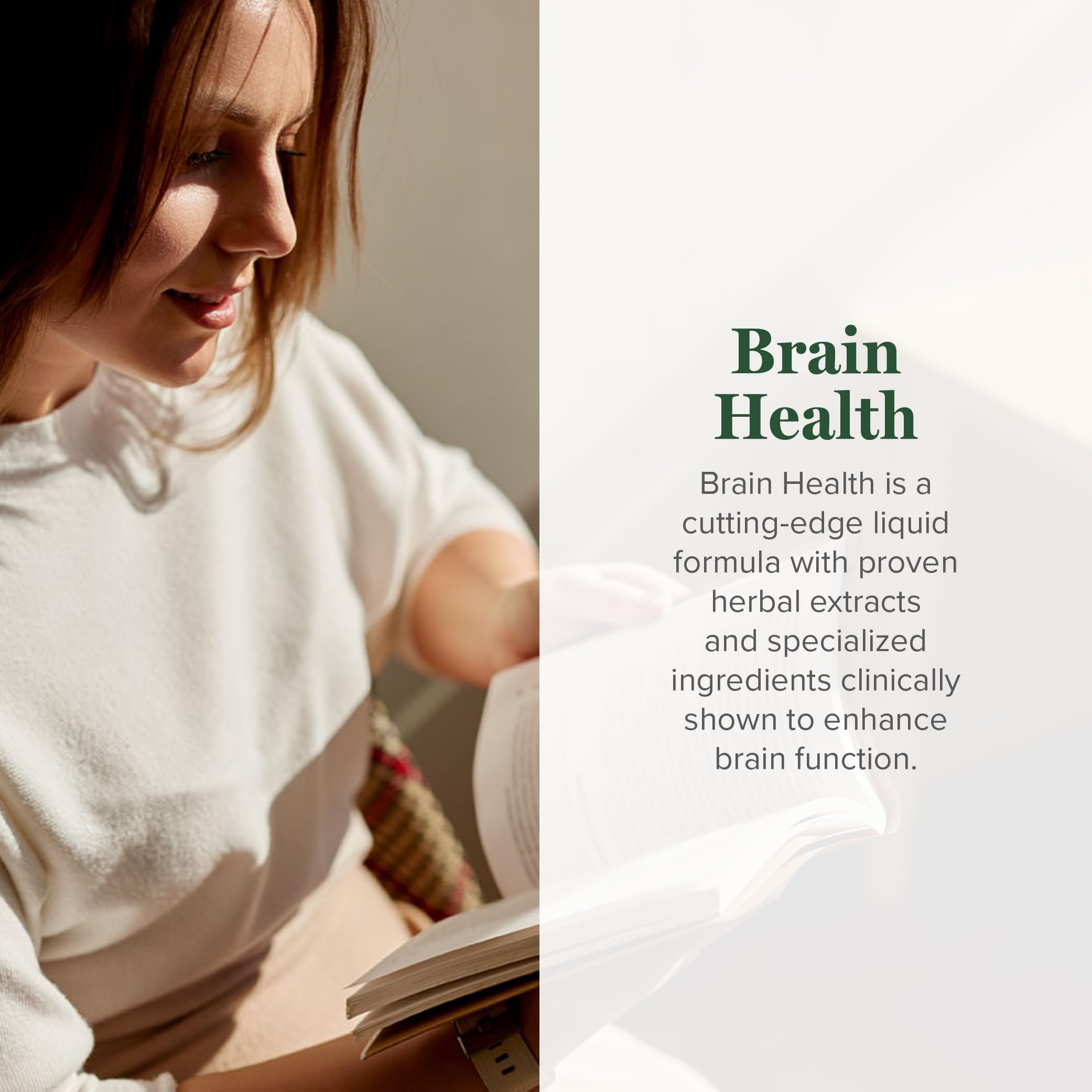 Global Healing Center Brain Health Ginkgo Biloba packaging side view