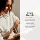 Global Healing Center Brain Health Ginkgo Biloba packaging side view