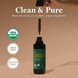 Global Healing Center Elderberry & Echinacea Liquid Tincture label close-up