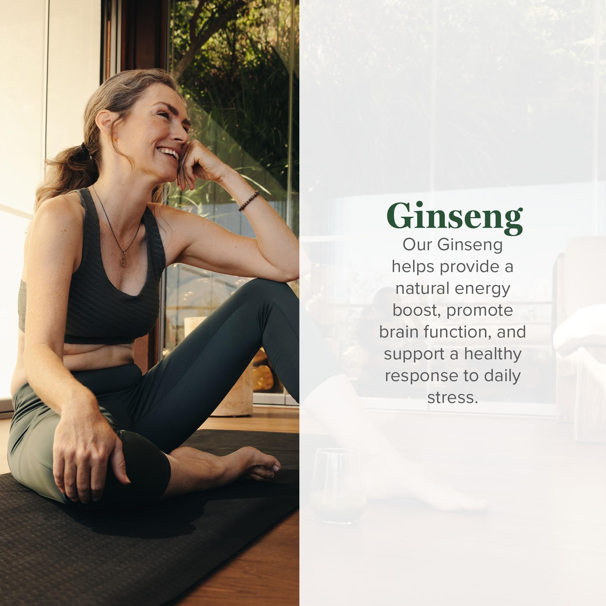 Global Healing Center Ginseng Root Extract side view with label