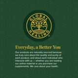 Global Healing Center Ginseng Root Extract with fresh ginseng roots