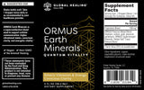 Global Healing Center ORMUS Earth Minerals 181g back view