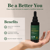 Global Healing Center Selenium Liquid Drops 30ml with dropper