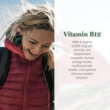 Global Healing Center Vitamin B12 Sublingual Liquid side view