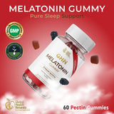 Global Health Naturals Vegan Melatonin Gummies in a bowl