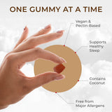 Global Health Naturals Vegan Melatonin Gummies with natural ingredients