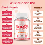 Glorithiventa Creatine Gummies displayed on a kitchen counter