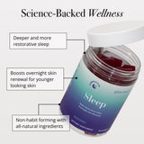 Glotrition Beauty Sleep Gummy side view packaging