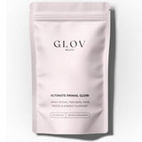 Glov Beauty Beef Liver Supplement for Women front view with packaging