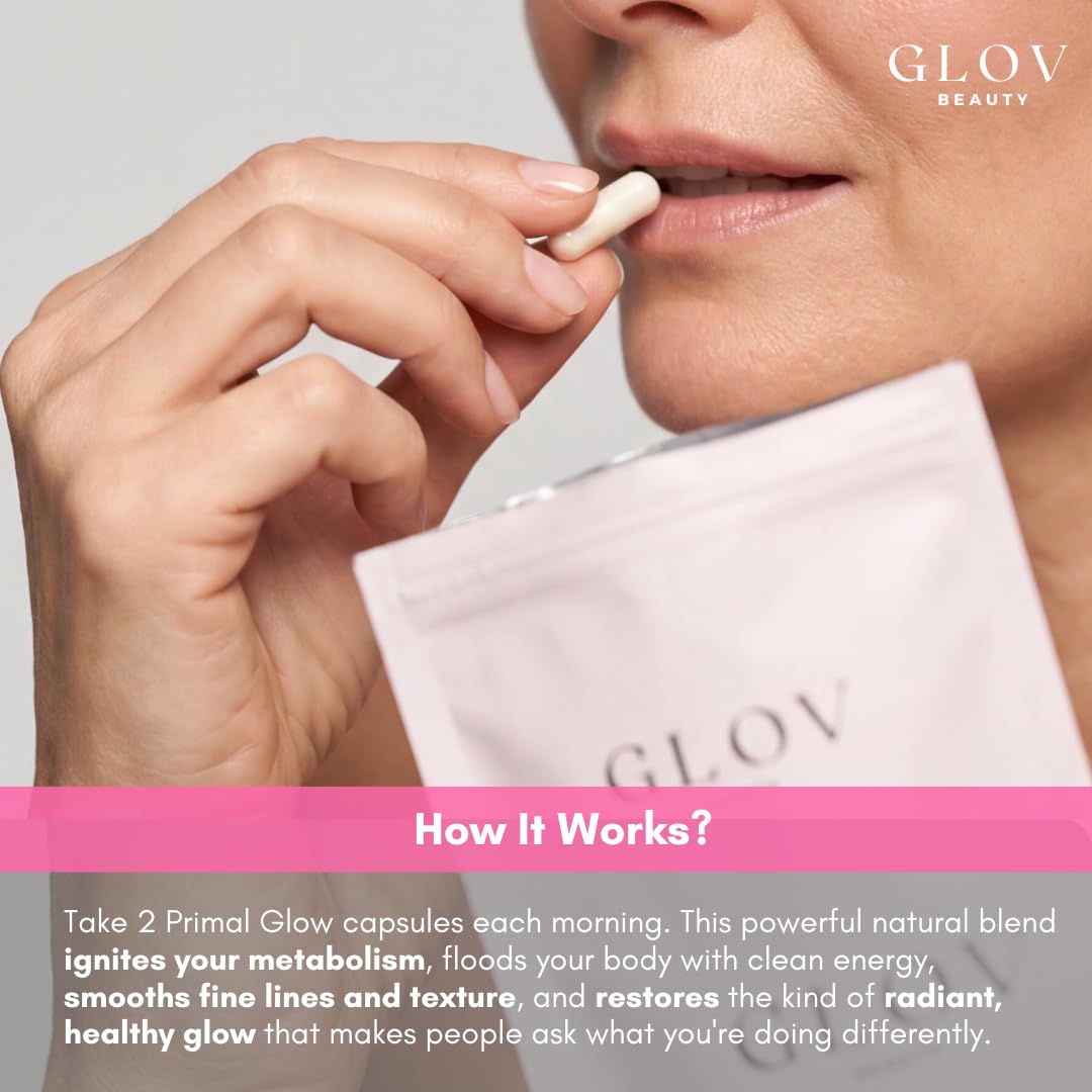 Glov Beauty Beef Liver Supplement for Women ingredients list