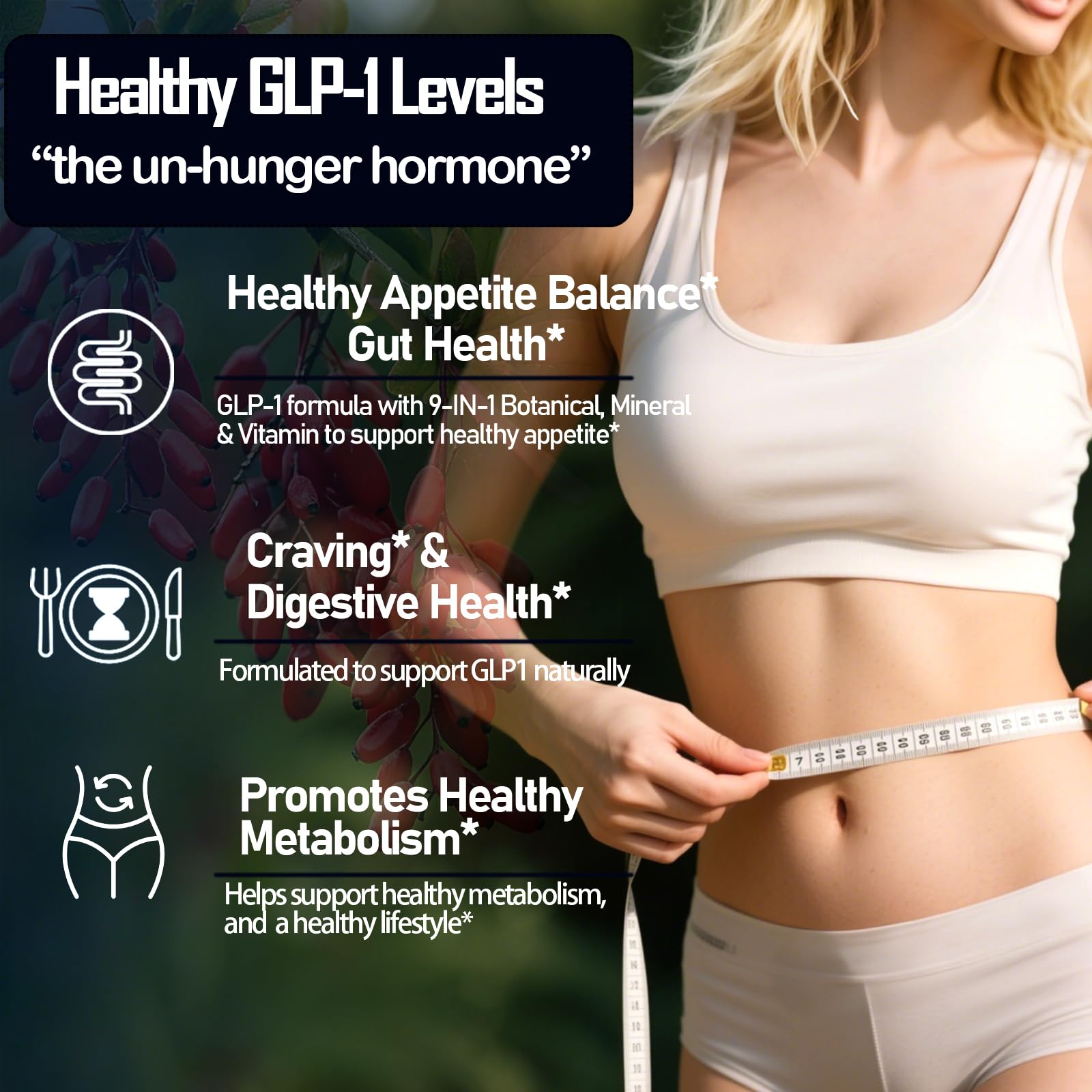 GLOVVUUP Berberine HCl supplement dosage dropper