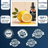 GLOVVUUP GLP-1 Liquid Supplement lifestyle scene with smoothie