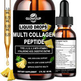 GLOVVUUP Multi Collagen Peptides Liquid Drops 60ml front view
