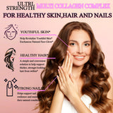 GLOVVUUP Multi Collagen Peptides Liquid Drops 60ml packaging