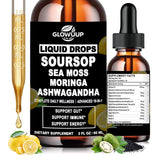 GLOVVUUP Soursop Graviola Liquid Drops 60ml front view