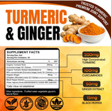 GLOVVUUP Turmeric Curcumin Complex Liquid Supplement 60ml ingredients list