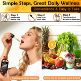 GLOVVUUP Turmeric Curcumin Complex Liquid Supplement 60ml packaging