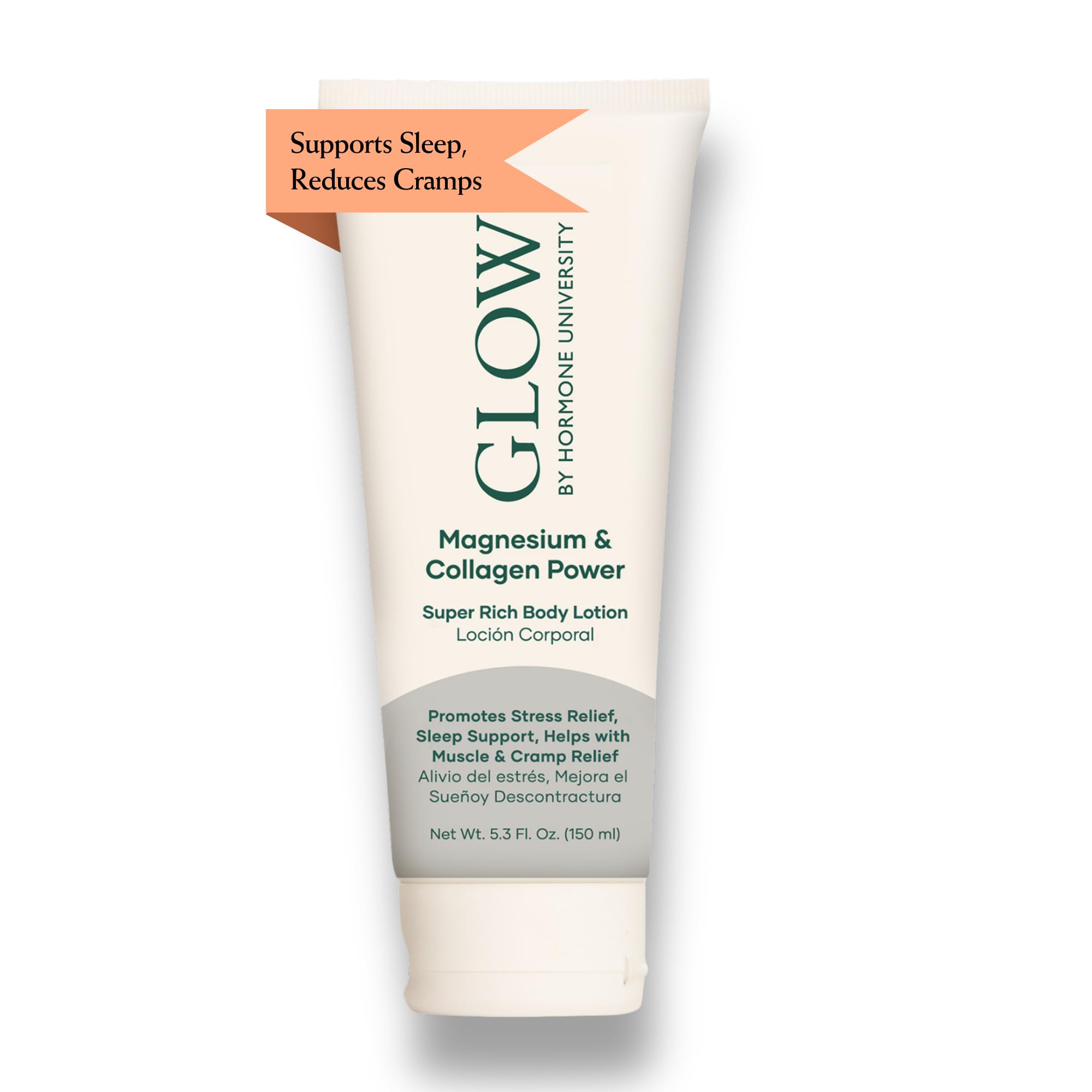 Glow Botanica Magnesium and Collagen Lotion 150g front view